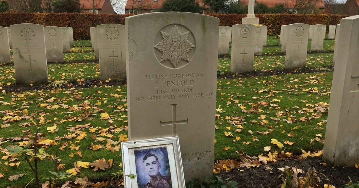 Milsbeek War Cemetery: A Closeup