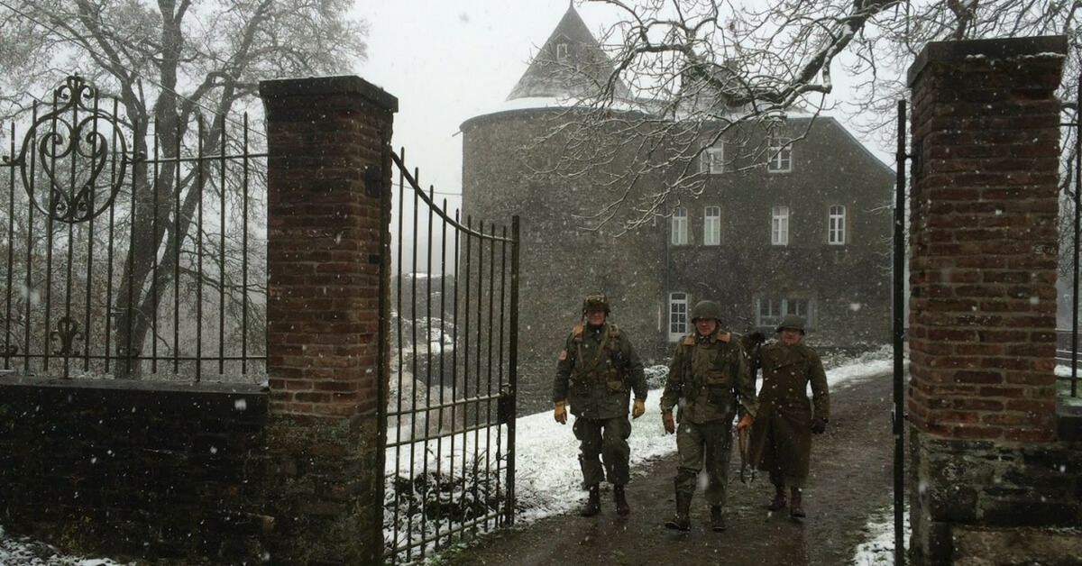 This Castle Was The Bastogne HQ of the 502nd PIR – 101st Airborne