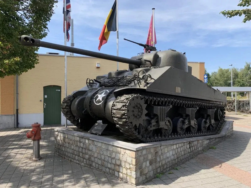 Sherman tank at Leopoldsburg