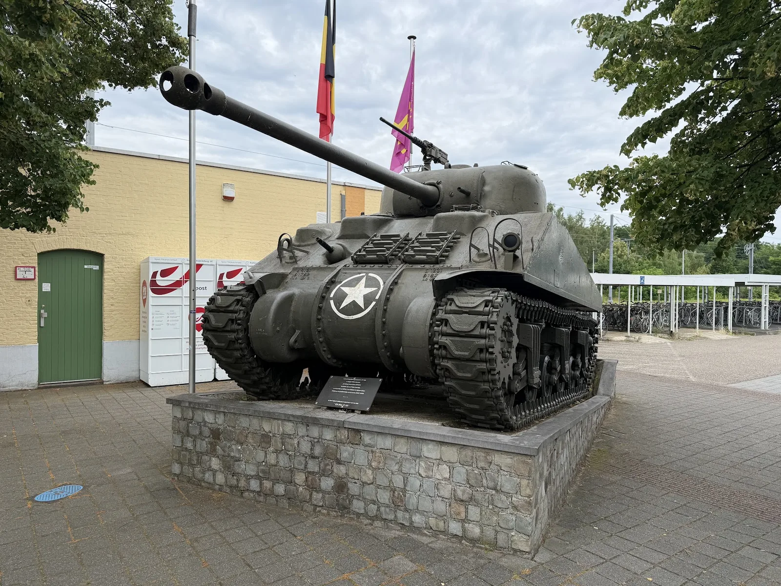 Sherman tank at Leopoldsburg