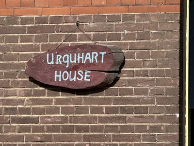 Urquhart House sign