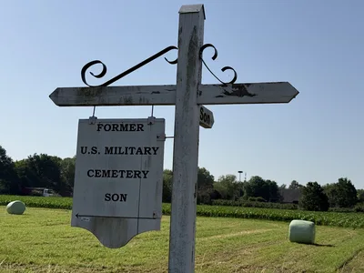 Temporary American Cemetery at Son